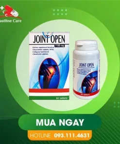 Joint Open - Hỗ Trợ Cải Thiện Tình Trạng Khô Khớp (Hộp 60 Viên)joint open góp phần giảm đau xương khớp