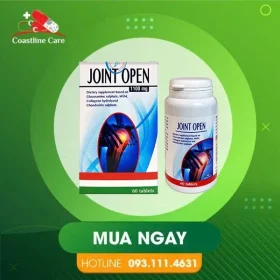 Joint Open – Hỗ Trợ Cải Thiện Tình Trạng Khô Khớp (Hộp 60 Viên)