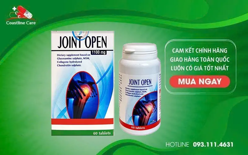 joint open hỗ trợ tăng tiết dịch khớp