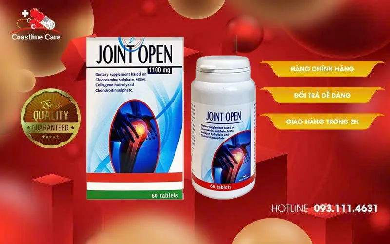 joint open hỗ trợ tái tạo màng sụn