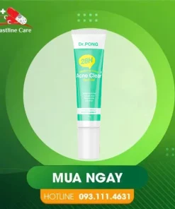 Kem Chấm Mụn Dr Pong - Hỗ Trợ Giảm Các Vấn Đề Về Mụn (Tuýp 10g)Kem Chấm Mụn Dr Pong - Hỗ Trợ Giảm Các Vấn Đề Về Mụn (Tuýp 10g)