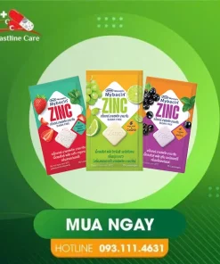 Mybacin Zinc - Kẹo Ngậm Bổ Sung Kẽm Không ĐườngKẹo Ngậm không đường Mybacin Zinc bổ sung kẽm