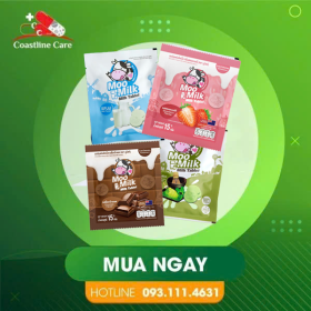 Kẹo Sữa Moo Milk Nguyên Chất – Dâu – Matcha – Choco
