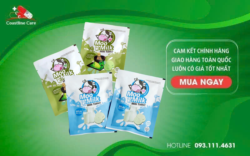 Kẹo sữa Moo Milk làm từ sữa tươi
