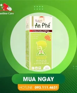 Koras An Phế - Hỗ Trợ Giảm Ho, Giảm Đau Rát Họng (Hộp 100ml)Koras An Phế hỗ trợ nhuận phế