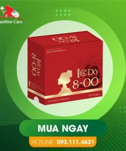 Koras E Đỏ 8-00 - Hỗ Trợ Làm Đẹp Da (Hộp 30 Viên)Koras E Đỏ 8-00 bổ sung Vitamin E cho cơ thể