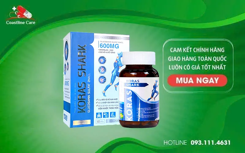 Koras Shark bảo vệ mô sụn khớp