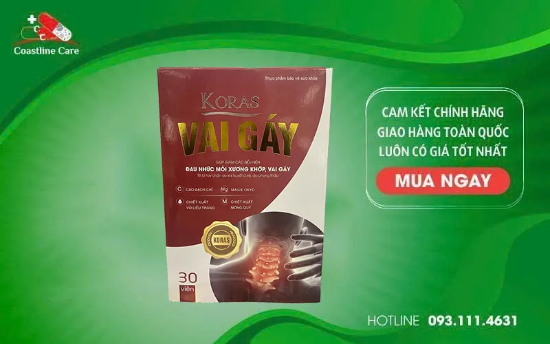 Koras Vai Gáy hỗ trợ mạnh gân cốt