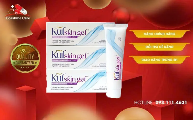 Kulskin Gel bảo vệ da khỏi tác nhân bên ngoài