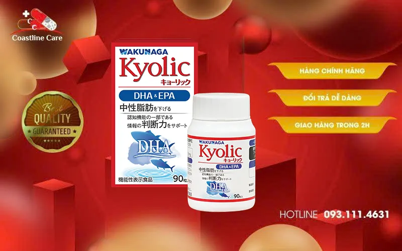Kyolic DHA hỗ trợ cải thiện trí nhớ
