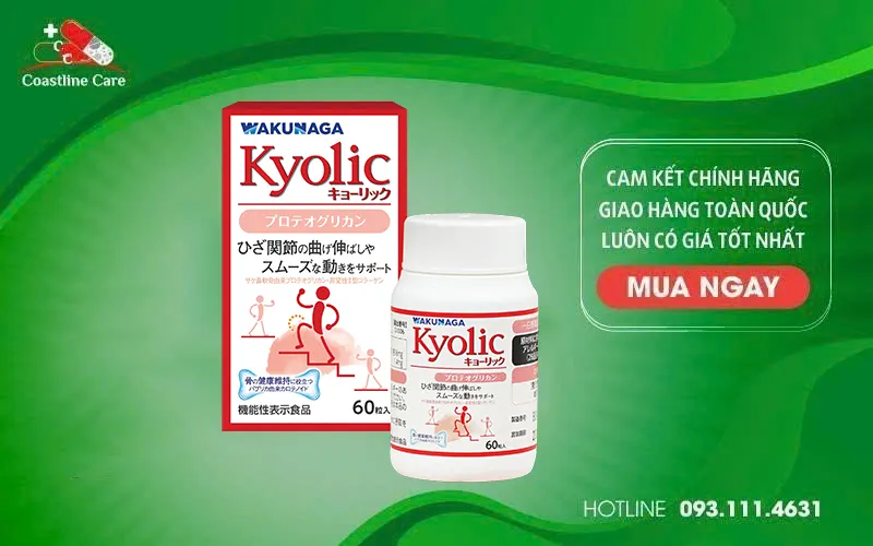 Kyolic Proteoglycan hỗ trợ khớp vận động linh hoạt