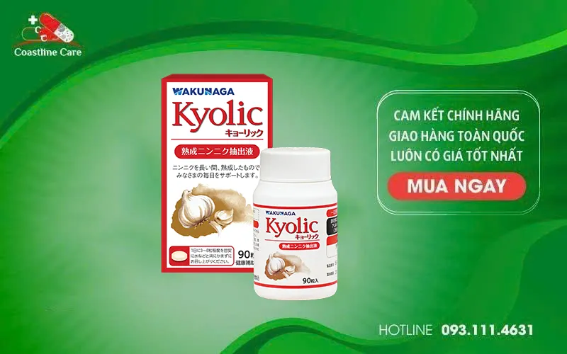 Kyolic tăng cường sức đề kháng