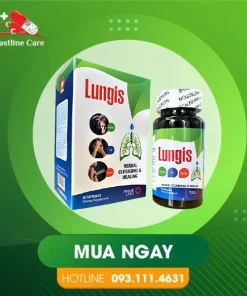 Lungis - Hỗ Trợ Thanh Lọc Phổi (Hộp 30 Viên)Lungis thanh lọc phổi