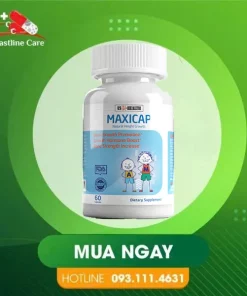 Maxicap - Hỗ Trợ Trẻ Phát Triển Chiều Cao (Hộp 60 Viên)maxicap-giam-nguy-co-coi-xuong