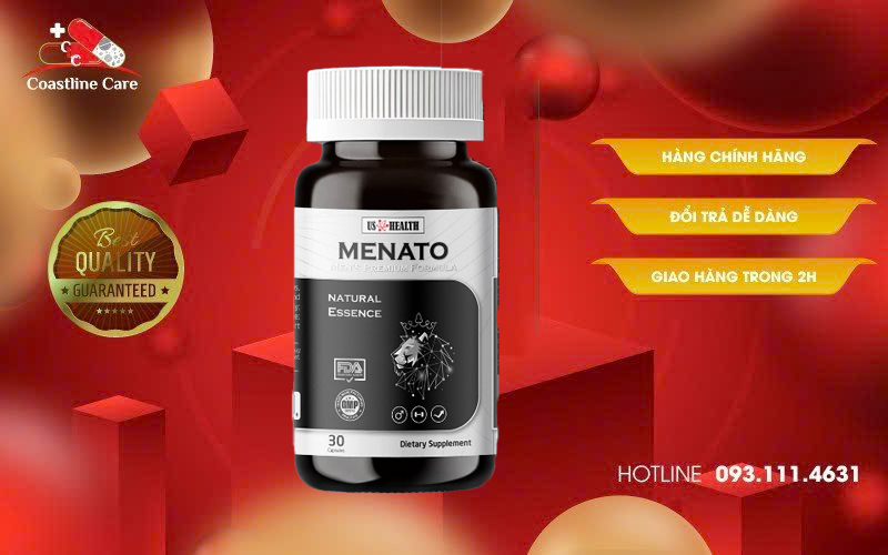 Menato bổ thận tráng dương