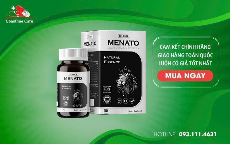 Menato giúp tăng cường sinh lực