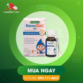 NovoZinC Drops – Hỗ Trợ Trẻ Ăn Ngon (Hộp 15ml)