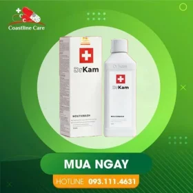 Nước Súc Miệng DrKam – Hỗ Trợ Răng Nướu Khỏe Mạnh (Chai 250ml)