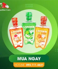 Laforin Baby - Nước Súc Miệng Không Cồn Dành Cho Trẻ Em (Chai 350ml)Nước Súc Miệng Không Cồn Laforin Baby giúp răng chắc khỏe
