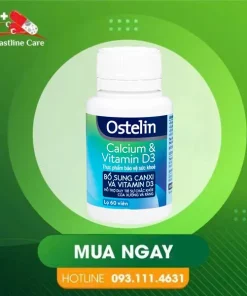 Ostelin Calcium Vitamin D3 - Hỗ Trợ Tăng Cường Hấp Thu Canxi (Hộp 60 Viên)Ostelin Calcium & Vitamin D3 duy trì sự chắc khỏe của xương
