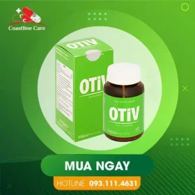 OTIV – Hỗ Trợ Giảm Tình Trạng Thiếu Máu (Hộp 60 viên)