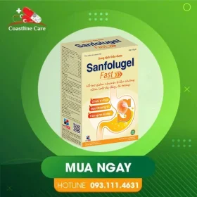 Sanfolugel Fast – Hỗ Trợ Bảo Vệ Niêm Mạc Dạ Dày (Hộp 15 Gói)