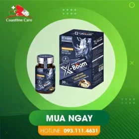 Sinh Lực Viemen X-Boom – Hỗ Trợ Bổ Thận (Hộp 30 Viên)