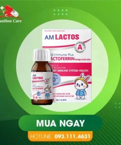 AM Lactos - Hỗ Trợ Tăng Cường Sức Khỏe (Hộp 60ml)Siro AM Lactos hỗ trợ nâng cao sức đề kháng cho trẻ em và người trưởng thành