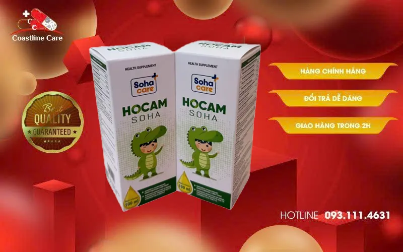 Siro Hocam Soha hỗ trợ giảm ho