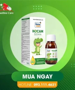 Hocam Soha - Hỗ Trợ Giảm Ho Do Viêm Họng (Hộp 100ml)Siro Hocam Soha giảm khản tiếng do viêm họng
