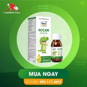 Hocam Soha – Hỗ Trợ Giảm Ho Do Viêm Họng (Hộp 100ml)