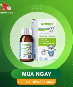 Siro New Cuf - Hỗ Trợ Bổ Phế & Giảm Ho (Hộp 100ml)Siro New Cuf giảm ho do cảm lạnh