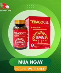 Tebagocel - Hỗ Trợ Cải Thiện Tình Trạng Lão Hóa Da (Hộp 30 Viên)TEBAGOCEL bổ sung NMN