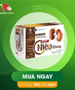 Thạch Niệu Khang VSC - Hỗ Trợ Lợi Tiểu (Hộp 30 Viên)Thạch Niệu Khang hỗ trợ giảm triệu chứng đau bụng dưới, tiểu buốt, tiểu rắt, viêm đường tiết niệu