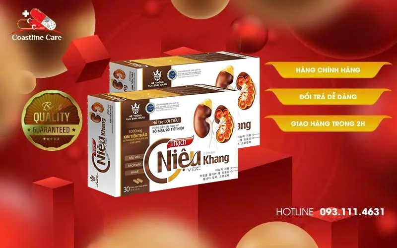 Thạch Niệu Khang hỗ trợ đào thải cặn lắng trên đường tiết niệu, thận, mật