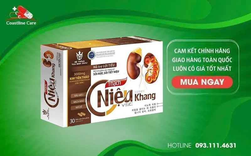 Thạch Niệu Khang hỗ trợ lợi tiểu