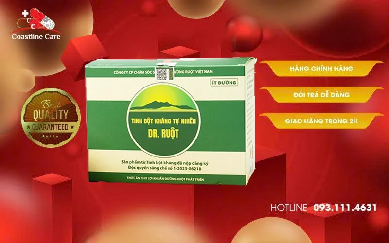 Tinh Bột Kháng Dr Ruột cải thiện sức khỏe đường ruột