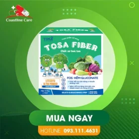 Tosa Fiber – Hỗ Trợ Cải Thiện Tình Trạng Táo Bón (Hộp 15 Ống)