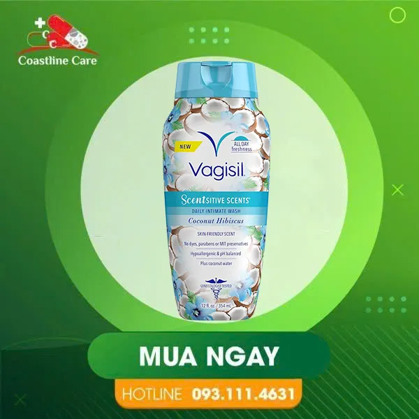 vagisil-scentsitive-scents-daily-intimate-wash-coconut-hibiscus-lam-sach-nhe-nhang Vagisil Scentsitive Scents Daily Intimate Wash Coconut Hibiscus làm sạch nhẹ nhàng