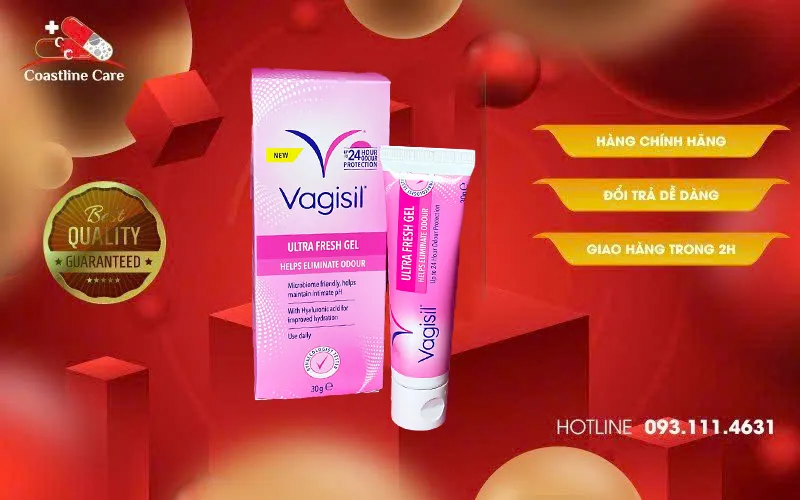 Vagisil Ultra Fresh Gel tăng cường khả năng dưỡng ẩm cho vùng nhạy cảm