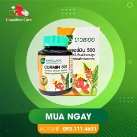 Viên Nghệ Khaolaor Curmin 500 – Hỗ Trợ Bảo Vệ Niêm Mạc Dạ Dày (Hộp 100 Viên)