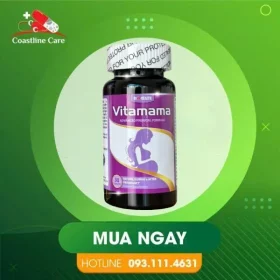 Vitamama – Hỗ Trợ Bổ Sung Vitamin & Khoáng Chất (Hộp 30 Viên)