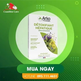 Arkofluides Detoxifiant Hepatique – Hỗ Trợ Giải Độc Gan (Hộp 20 Ống)