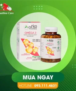 Arkopharma Arkogelules Omega 3 - Hỗ Trợ Sức Khỏe Tim Mạch (Hộp 180 Viên)Arkopharma Arkogelules Omega 3 dành cho trẻ em từ 6 tuổi trở lên