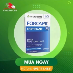 Arkopharma Forcapil Fortifiant – Hỗ Trợ Tóc & Móng Khỏe (Hộp 60 Viên)