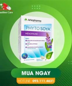 Arkopharma Phyto Soya Menopause - Hỗ Trợ Giảm Triệu Chứng Bốc Hỏa (Hộp 180 Viên)Arkopharma Phyto Soya Menopause hỗ trợ giảm triệu chứng bốc hỏa