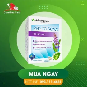Arkopharma Phyto Soya Menopause – Hỗ Trợ Giảm Triệu Chứng Bốc Hỏa (Hộp 180 Viên)
