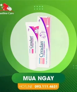 Ceradan Diaper Cream - Kem Hỗ Trợ Chống Hăm Tã (Tuýp 10g)Ceradan Ceramide Diaper Cream giúp bảo vệ da