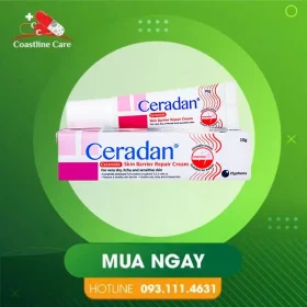 Ceradan Ceramide Skin Barrier Repair Cream – Hỗ Trợ Phục Hồi Hàng Rào Bảo Vệ Da (Tuýp 10g)