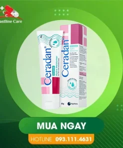 Ceradan Soothing Gel - Hỗ Trợ Làm Dịu Vùng Da Bị Ngứa (Tuýp 10g)Ceradan Soothing Gel dùng cho mọi loại da